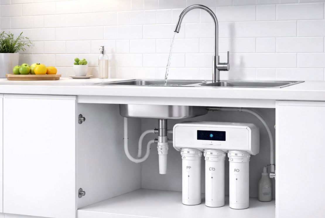 廚房淨水器怎麼裝最順？空間規劃、管線配置全解析